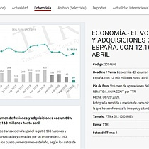 El volumen de fusiones y adquisiciones cae un 60% en Espaa, con 12.163 millones hasta abril